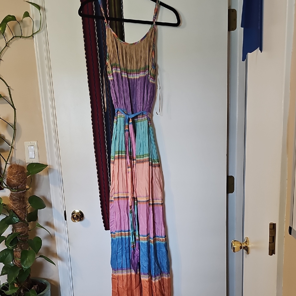 Current Air Multicolor Striped Dress